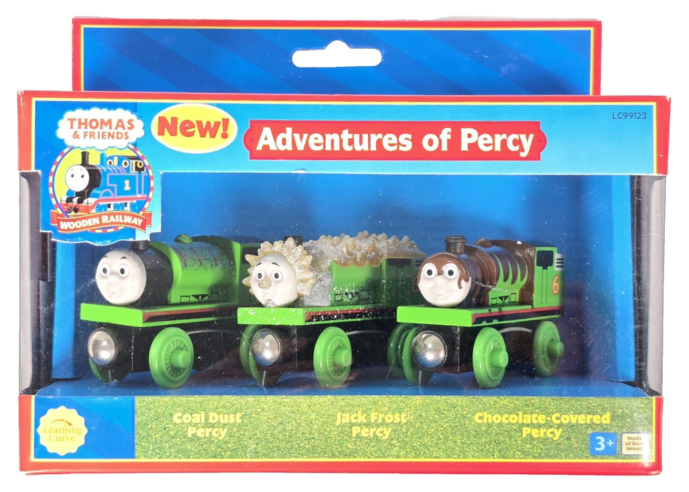 Thomas & Friends ADVENTURES OF PERCY 2004 Edition Wooden Railway Engines LC99123